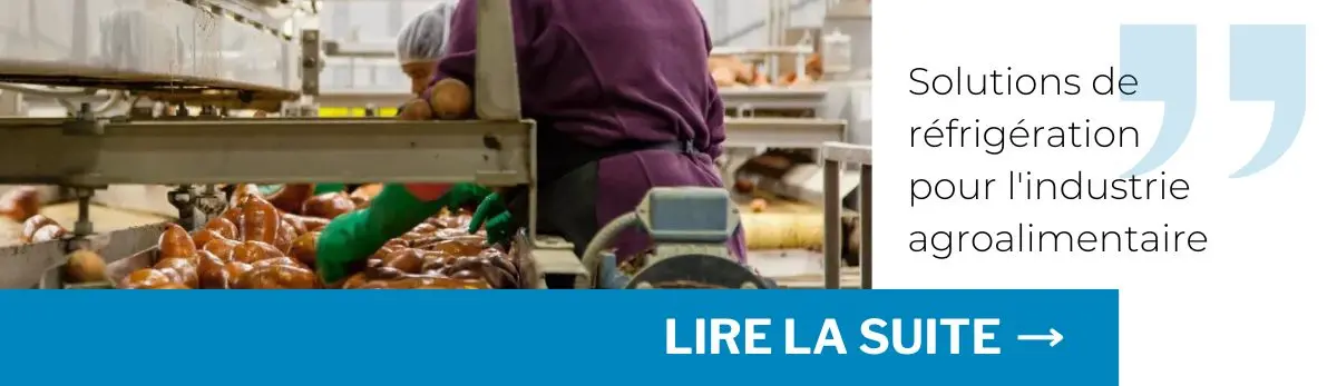 Solutions de réfrigération pour l’industrie agroalimentaire