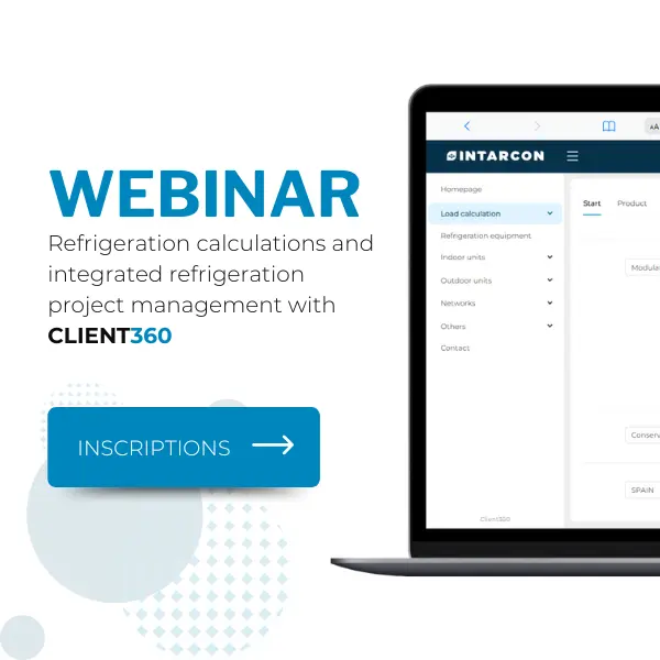 Refrigeration calculations and integrated refrigeration project management with Client360