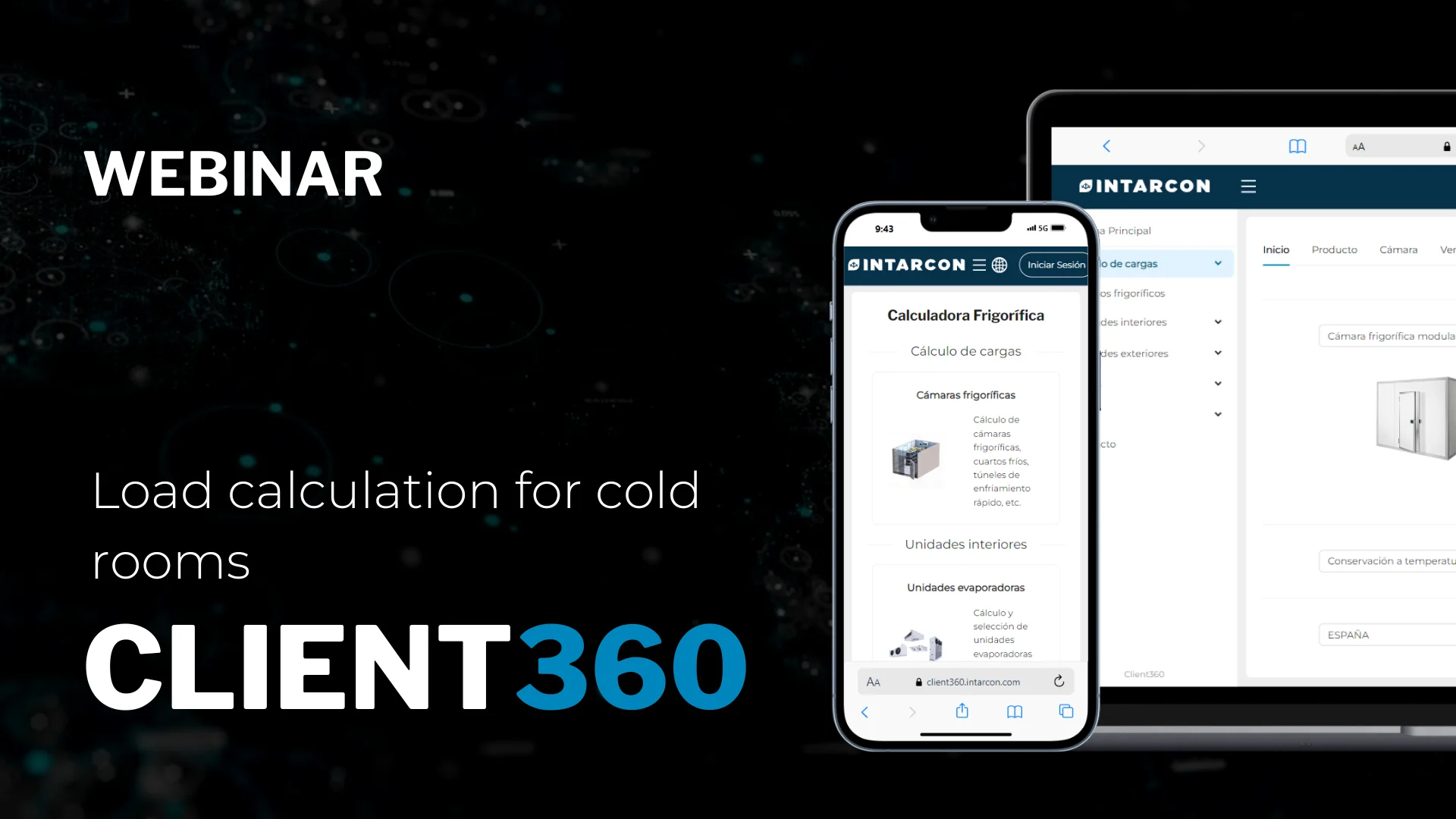 Load Calculation for cold rooms - Client360